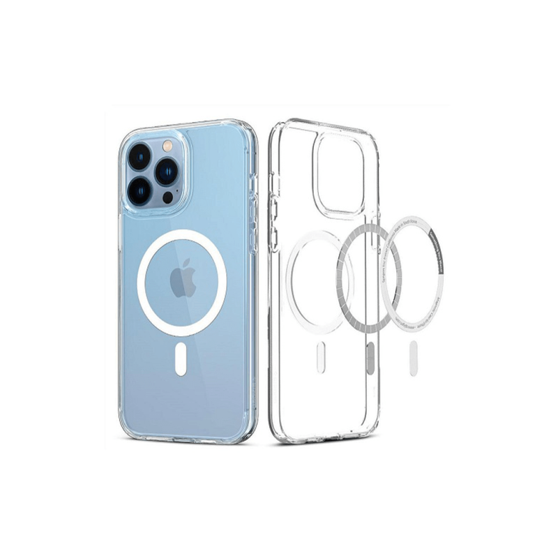 قاب گوشی مگ سیف گرین مدل Anti-Shock Clear Case مناسب برای گوشی اپل Iphone 12 Pro Max