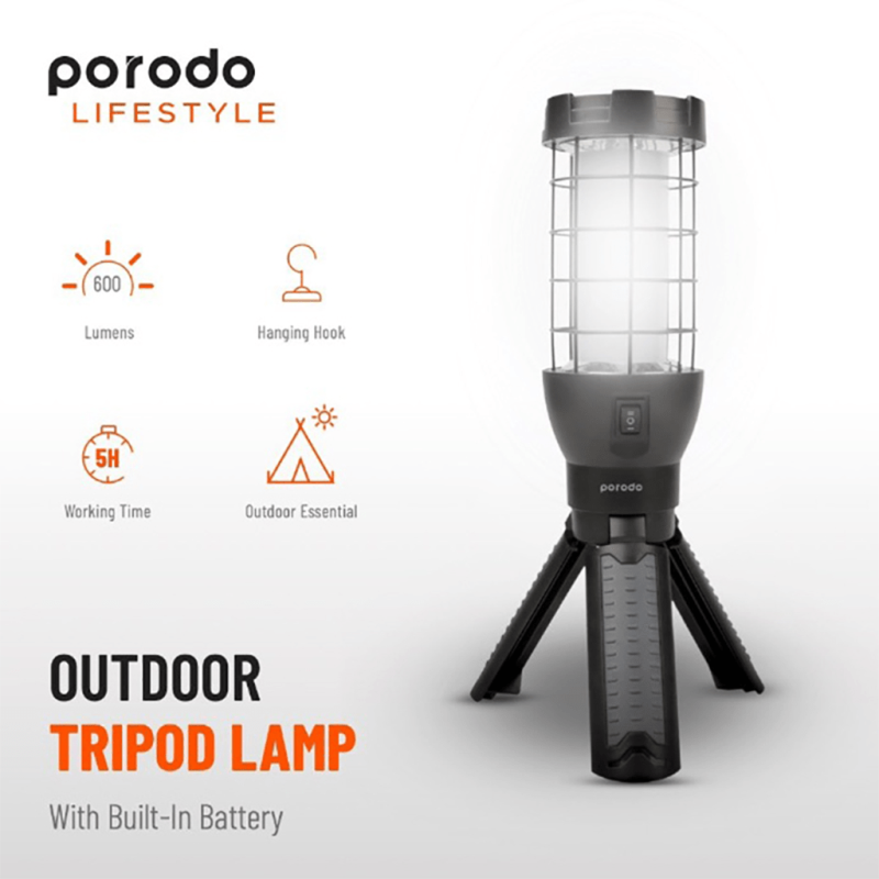 چراغ کمپینگ پرودو مدل Outdoor Tripod Lamp PD-LSTRILMP