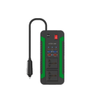 مبدل برق و شارژر خودرو گرین مدل Spark 300
