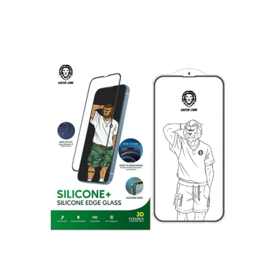 گلس شفاف گرین مدل Silicon plus مناسب برای گوشی اپل Iphone 13 Pro Max
