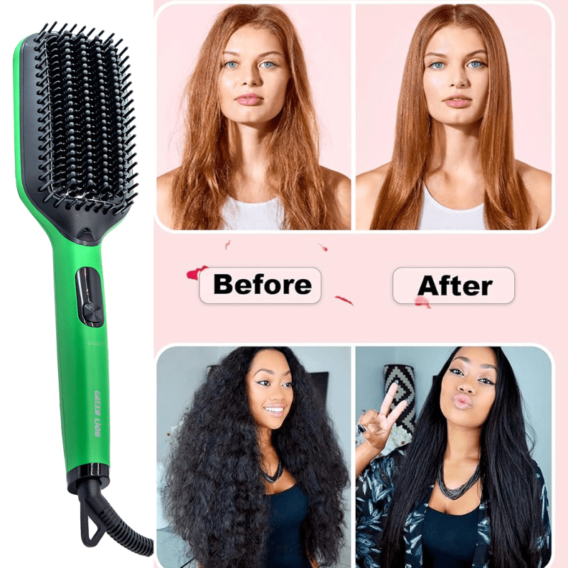 برس حرارتی گرین لاین مدل Hair Straightener Comb