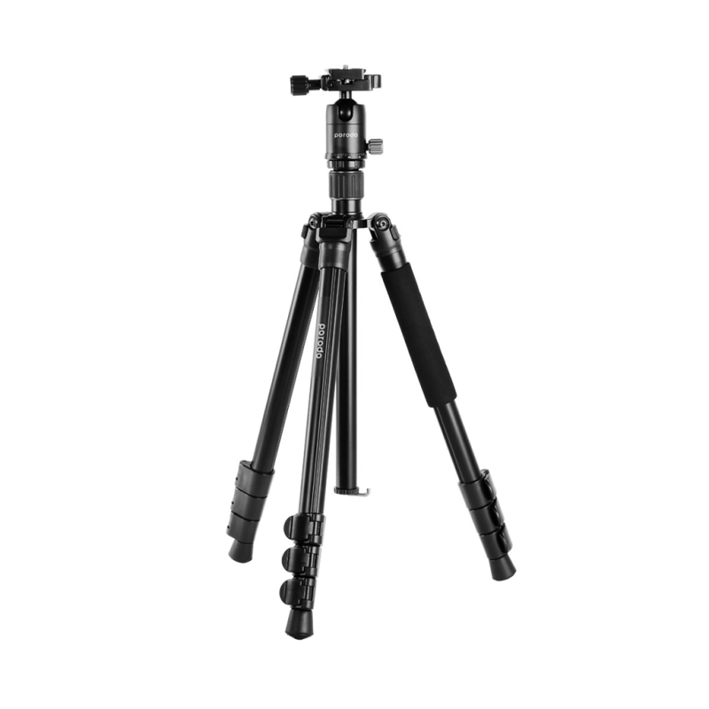 سه پایه دوربین و موبایل پرودو مدل Professional Aluminium Tripod