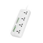 چند راهی و محافظ برق پرودو بلو مدل 4 Universal Sockets