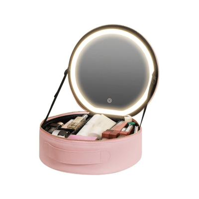 کیف لوازم آرایش با آینه چراغ دار گرین لاین مدل Makeup Organizer Pro
