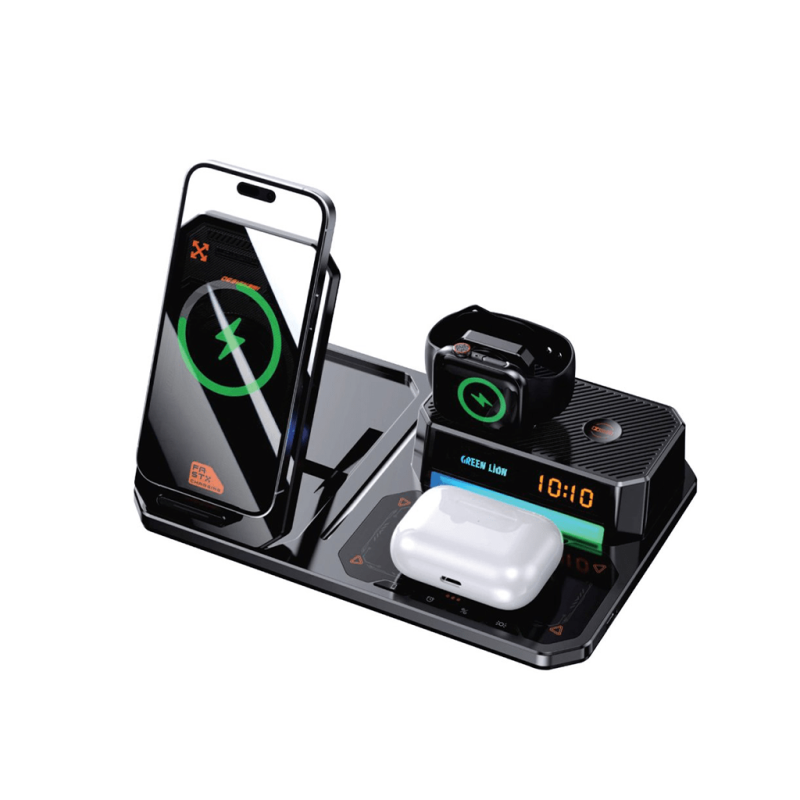 شارژر وایرلس گرین لاین مدل 6in 1 Multifunctional