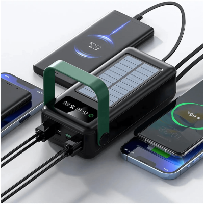 پاور بانک خورشیدی گرین لاین مدل Solar Max با ظرفیت 50000 میلی آمپر ساعت