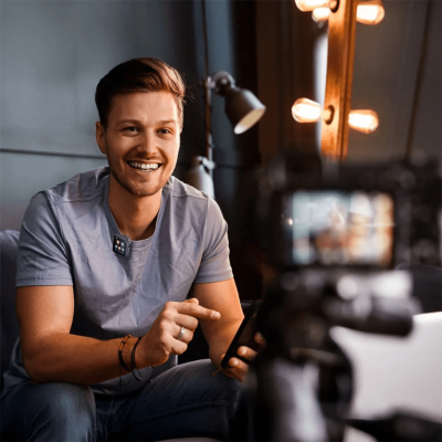 میکروفن یقه ای پاورولوجی مدل Dual Microphone Professional Set