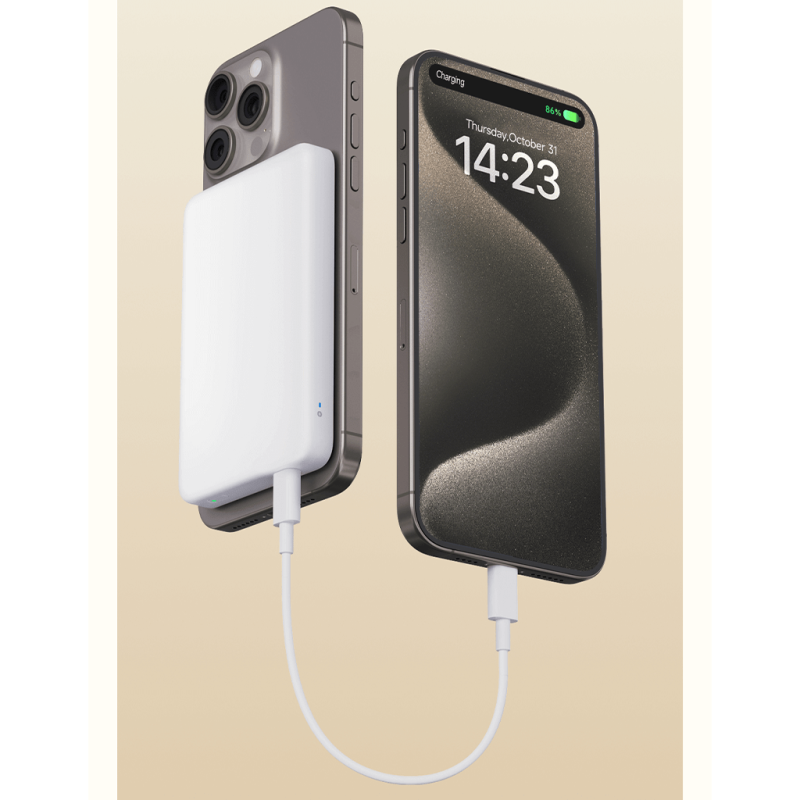 پاور بانک مگ سیف شیائومی مدل Magnetic Power Bank با ظرفیت 5000 میلی آمپر ساعت
