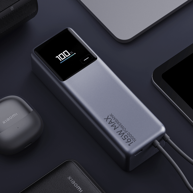 پاور بانک شیائومی مدل 165W Power Bank با ظرفیت 10000 میلی آمپر ساعت