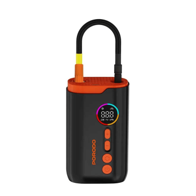 پمپ باد و چراغ قوه پرودو مدل Electric Air Inflator LFST181