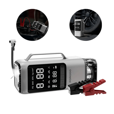 جامپ استارتر و پمپ باد و دمنده مکنده پرودو مدل 6-in-1 Multi Function Power Tool
