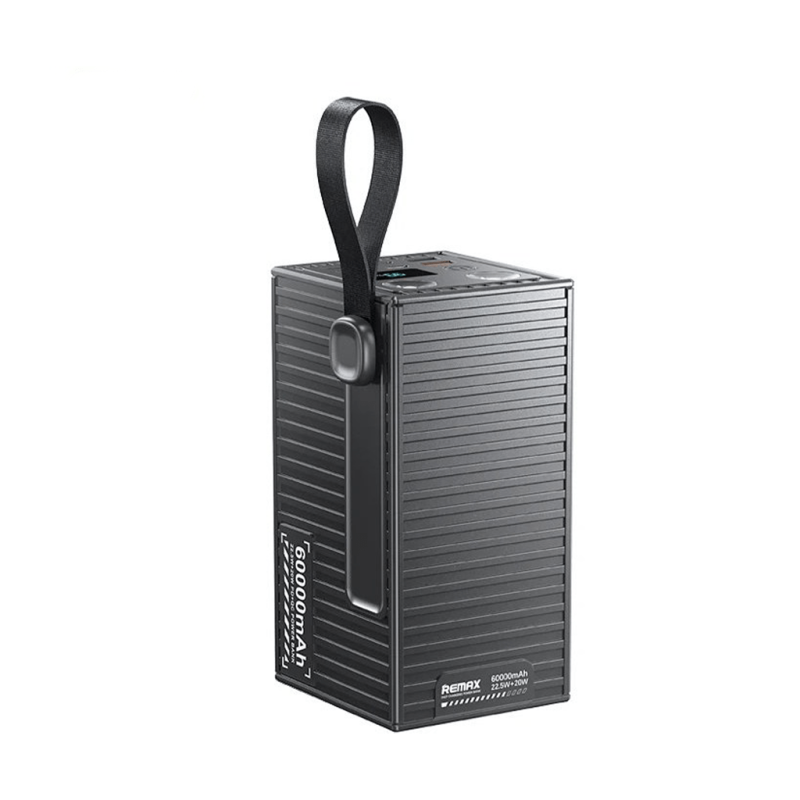 پاور بانک ریمکس مدل RPP-609 Pro با ظرفیت 60000 میلی آمپر ساعت