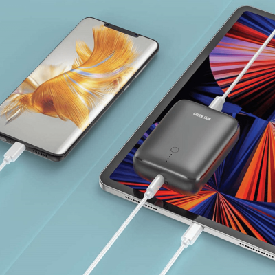 پاور بانک گرین لاین PD&QC مدل GNPD1QCPB10 با ظرفیت 10000 میلی آمپر ساعت