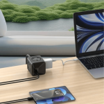 چند راهی برق و شارژر گرین لاین مدل 33W 7 In 1 Compact