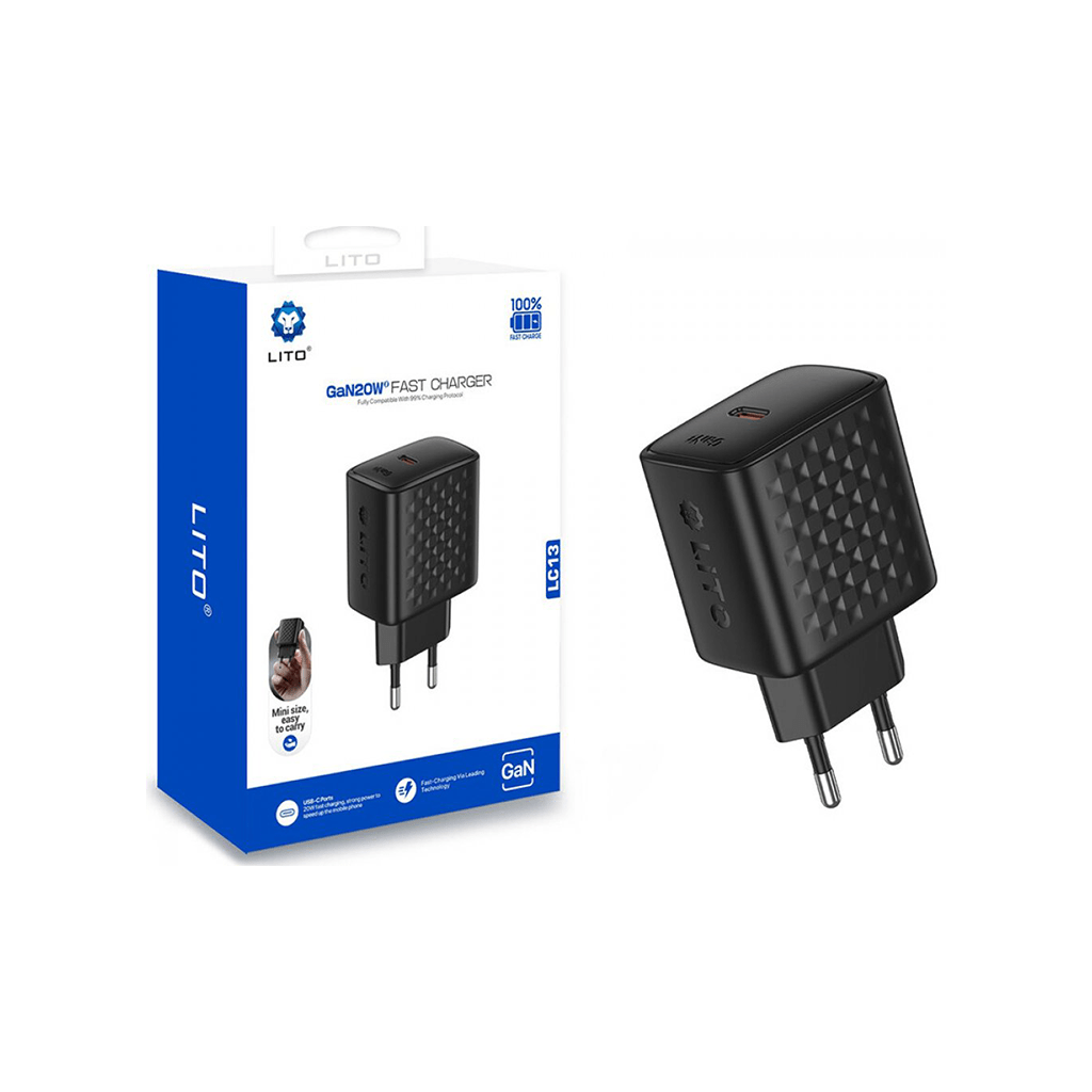 شارژر دیواری لیتو مدل LITO LC17 شارژر دیواری لیتو مدل LITO LC17