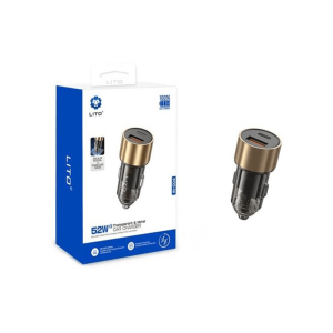 شارژر فندکی لیتو مدل In-C04 52w