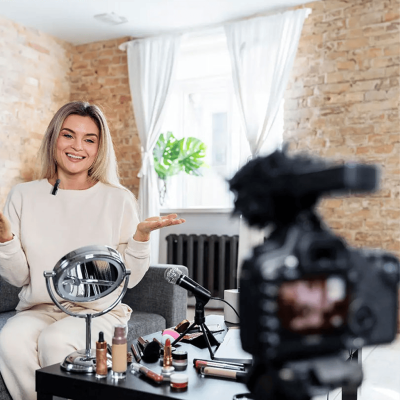 میکروفن یقه ای گرین لاین مدل 3in1 Wireless Microphone GM-80X به همراه کاور