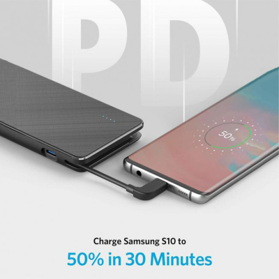 پاور بانک انکر مدل PowerCore Plus Metro A1221 با ظرفیت 10000 میلی آمپر ساعت