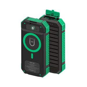 پاور بانک مگ سیف خورشیدی گرین لاین مدل Solar Flex GL-PX81 با ظرفیت 20000 میلی آمپر ساعت