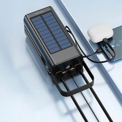 پاور بانک خورشیدی گرین لاین مدل SOLAR X با ظرفیت 80000 میلی آمپر ساعت